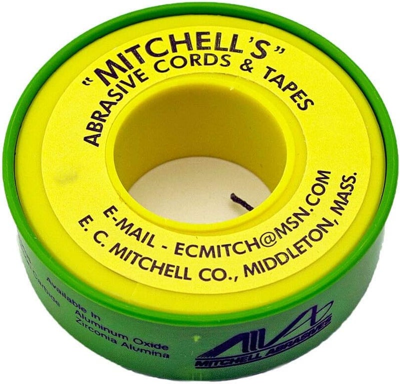 MITCHELL'S Abrasive Emery Cords No. 66, 280 Grit, 0.012" X 50 Ft. - Image 1