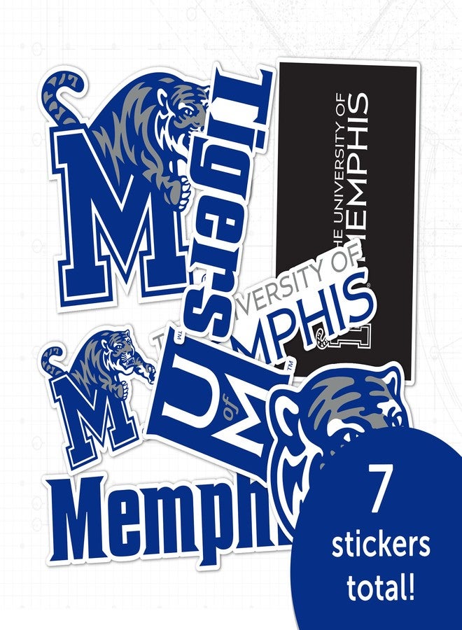 Desert Cactus University of Memphis Sticker Tigers UM Vinyl Decals Laptop Water Bottle Car Scrapbook Sheet T2 (Type 2) - Image 5