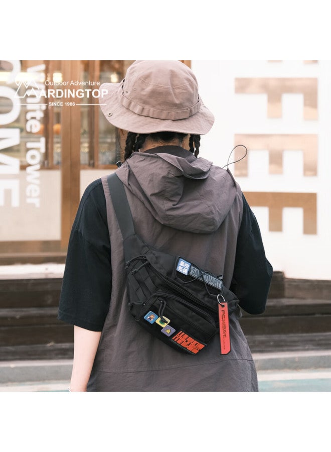 Mardingtop Tactical Military Enthusiast Crossbody Bag, Functional Wind-resistant Shoulder Bag, Outdoor Quick-response Multifunctional Men's Waist Pack - Image 2
