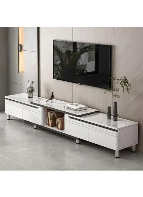 Living Room Modern Shelf Storage Cabinet Table