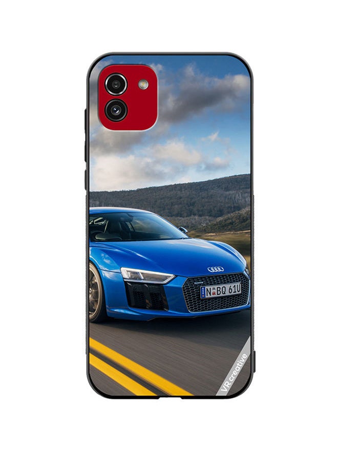 VR CREATIVE - Protective Case Cover For Samsung Galaxy A03 Audi Tt Design Multicolour - Image 1