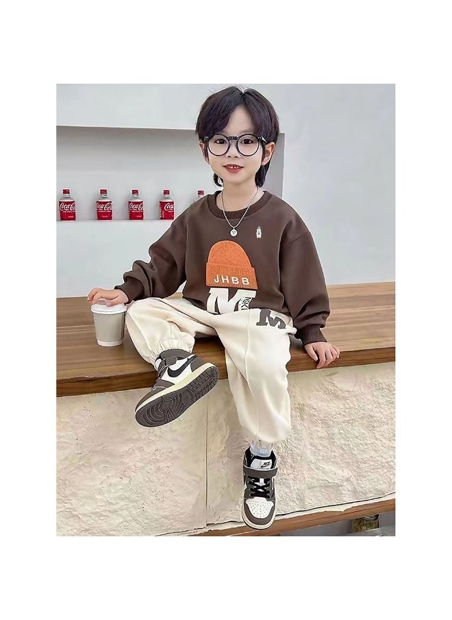 Box Brown 3D Cap Design 2 Pcs Track Suit Set For Toddlers And Kids-3-4Y - pzsku/Z7B371800157D8BB18BFFZ/45/_/1740399073/f83a6431-2a1c-4ca3-8db8-b317a782134b