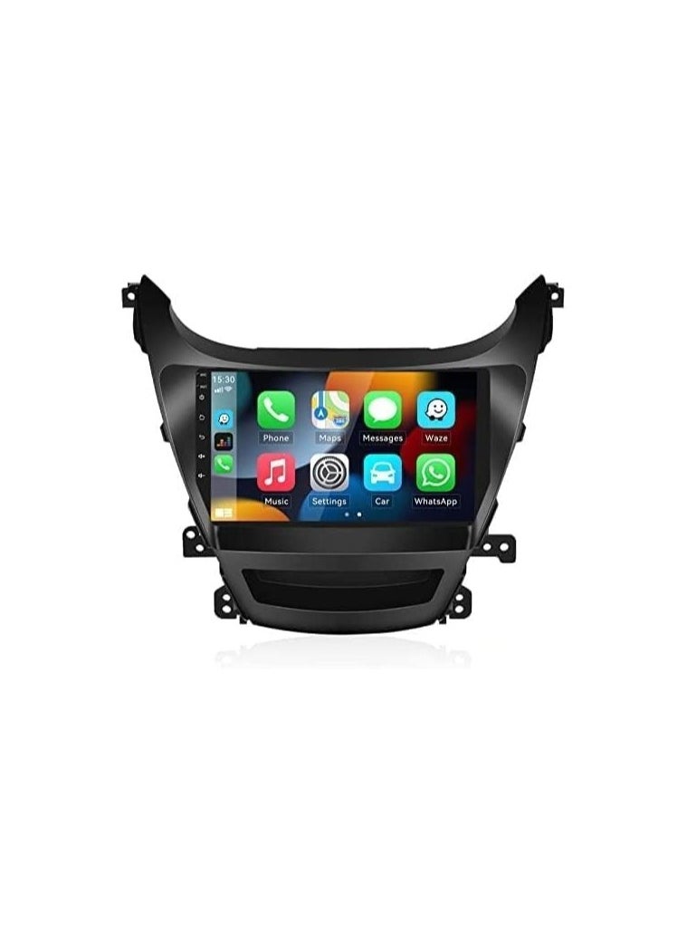 SHEZA STAR Android Car Stereo for Hyundai Elantra 2014 2015 2GB RAM 32GB ROM 9 Inch Support Apple Carplay, MirrorLink WiFi BT, IPS Touch Screen with Backup Camera Included  - Image 1