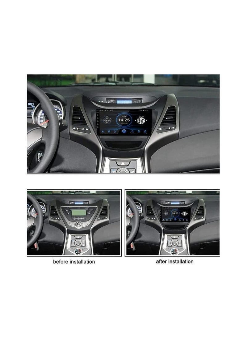 SHEZA STAR Android Car Stereo for Hyundai Elantra 2014 2015 2GB RAM 32GB ROM 9 Inch Support Apple Carplay, MirrorLink WiFi BT, IPS Touch Screen with Backup Camera Included  - Image 2