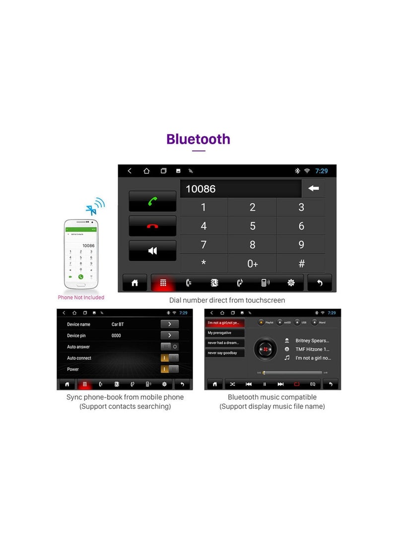 SHEZA STAR Android Car Stereo for Hyundai Elantra 2014 2015 2GB RAM 32GB ROM 9 Inch Support Apple Carplay, MirrorLink WiFi BT, IPS Touch Screen with Backup Camera Included  - Image 5
