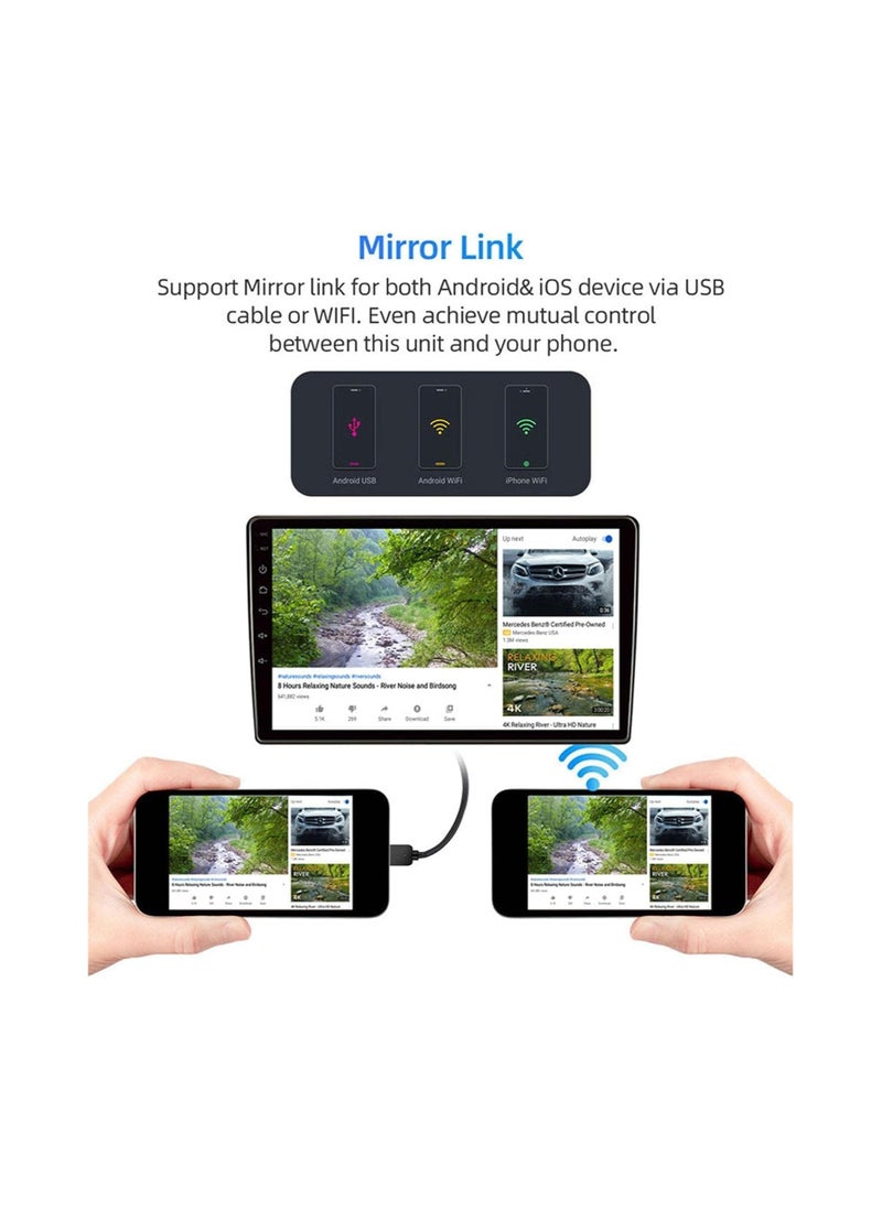 SHEZA STAR Android Car Stereo for Hyundai Elantra 2014 2015 2GB RAM 32GB ROM 9 Inch Support Apple Carplay, MirrorLink WiFi BT, IPS Touch Screen with Backup Camera Included  - Image 3