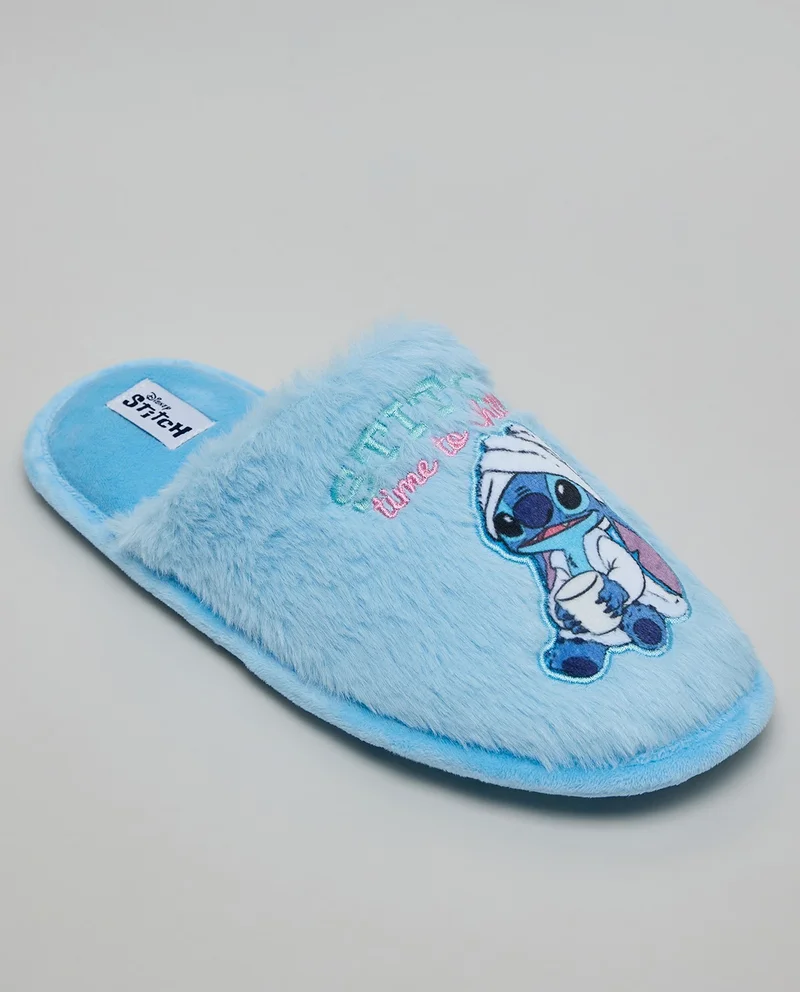 أر أند بي Stitch Appliqued Bedroom Slippers