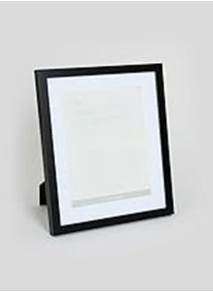 Matalan Matalan Box Photo Frame, 8 Inch x 10 Inch Size, White/Black 