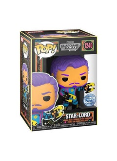 Funko Pop Marvel: Guardian of the Galaxy 3 - Star-Lord (BLKLT)Exclusive, Collectable Vinyl Figure - Gift Idea - Official Merchandise - Toys for Kids & Adults - 71121  - Image 3
