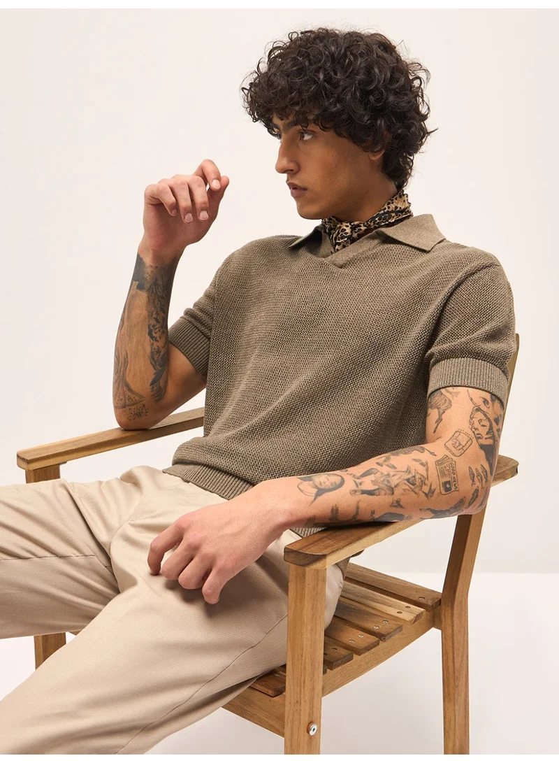 THE BEAR HOUSE  Men’s Polo T-Shirt – Soft, Breathable Cotton, Classic Fit for All-Day Comfort, Stylish Casual Shirt for Summer, Everyday Wear & Outdoor Activities for Men | Best Price UAE