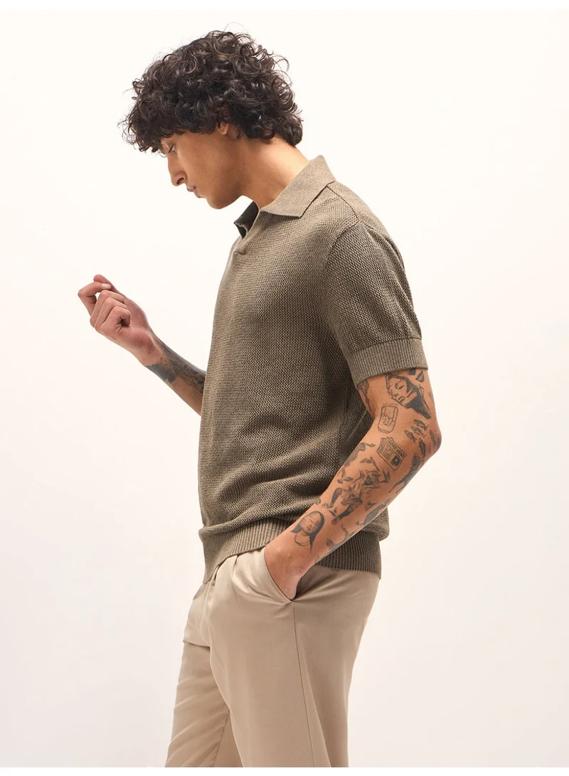 THE BEAR HOUSE  Men’s Polo T-Shirt – Soft, Breathable Cotton, Classic Fit for All-Day Comfort, Stylish Casual Shirt for Summer, Everyday Wear & Outdoor Activities for Men | Best Price UAE