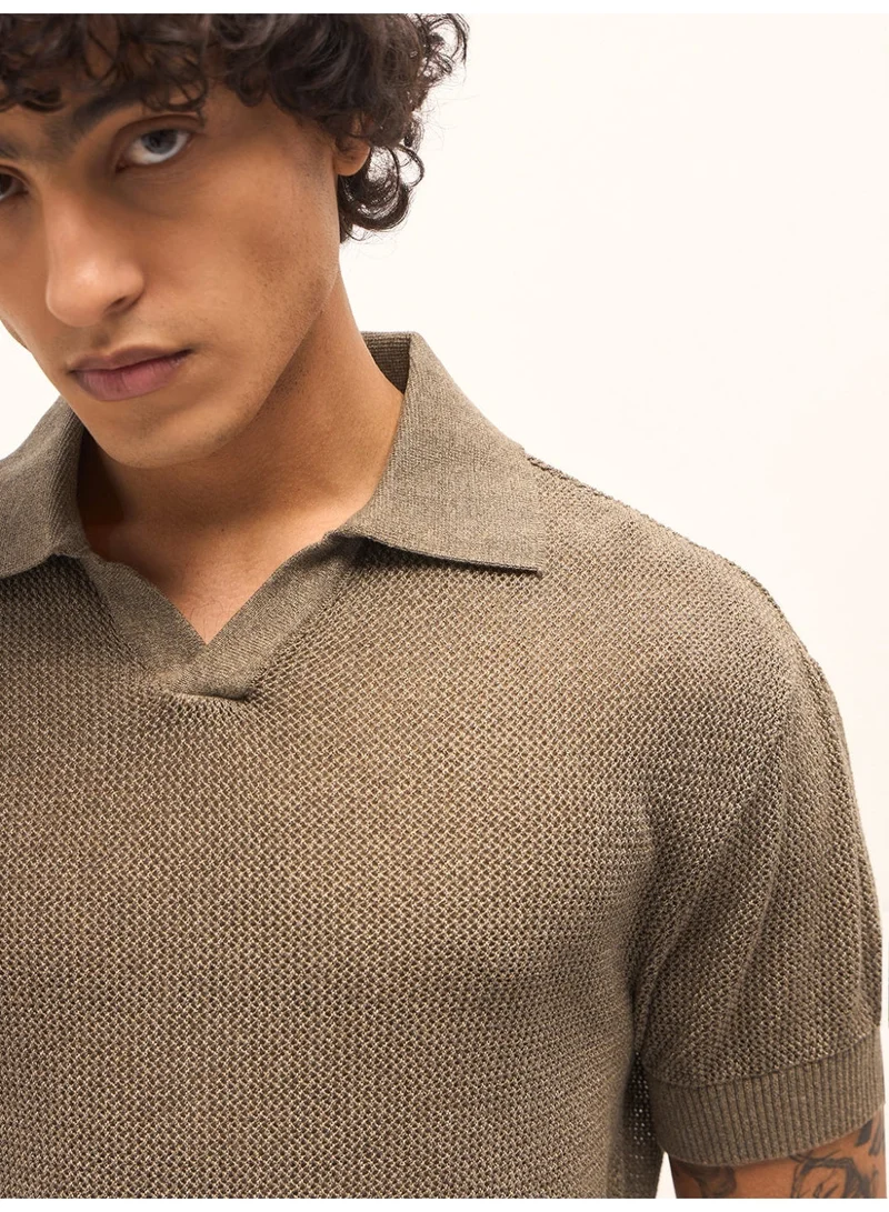 THE BEAR HOUSE  Men’s Polo T-Shirt – Soft, Breathable Cotton, Classic Fit for All-Day Comfort, Stylish Casual Shirt for Summer, Everyday Wear & Outdoor Activities for Men | Best Price UAE