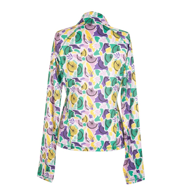 Nature Discovery Zippered Sweatshirts, Multicolored, Women's Sweatshirts, Small Size - Image 2