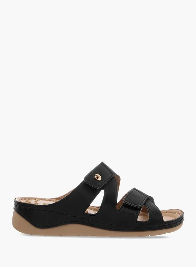 فلورا بيلا من شو إكسبرس صنادل نسائية بدون رباط بحزام متقاطع