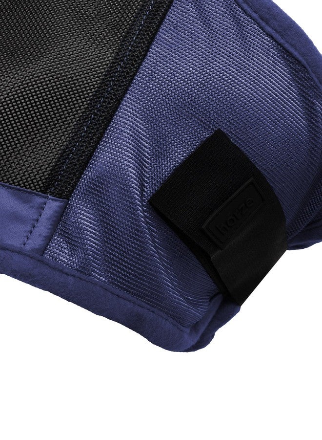HORZE Fly Mask with Detachable Nose Fringe - Velvet Morning - XL - Image 3