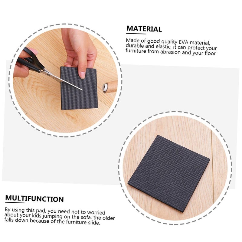 20 Pcs Self Adhesive EVA Furniture Pads For Chair Leg Floor Scratch Protection - Image 3