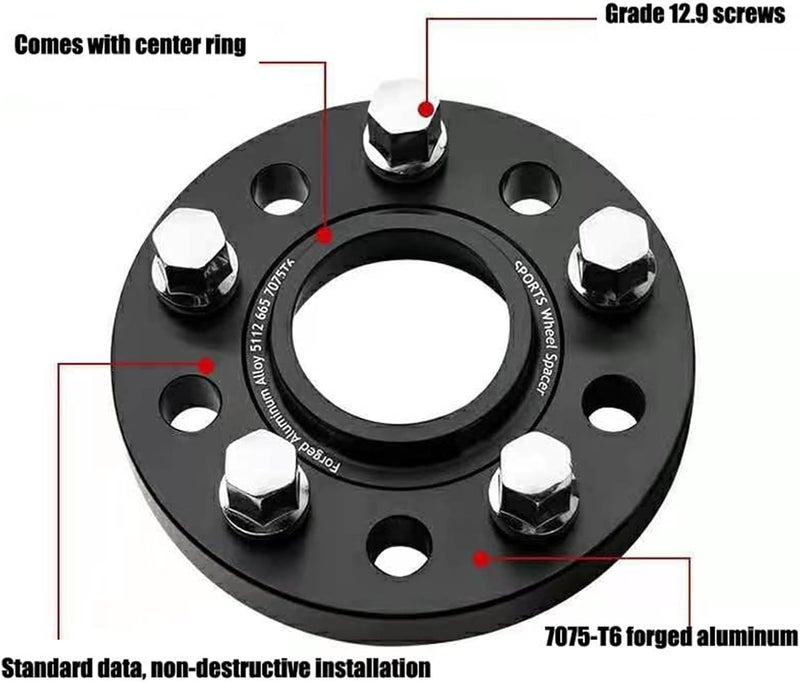 Wivplex 20mm Wheel Spacers Widening Kit - Image 5