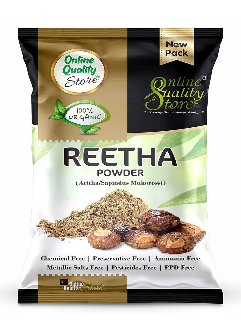 Online Quality Store Reetha Amla Shikakai Reetha Powder, 150g with Shikakai, 150g and Amla, 100g, Brown  - Image 3