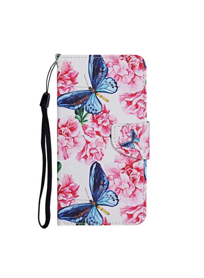 زبون جراب جلدي قابل للطي بنمط رسم ملون لهاتف iPhone 13 Pro - Image 2