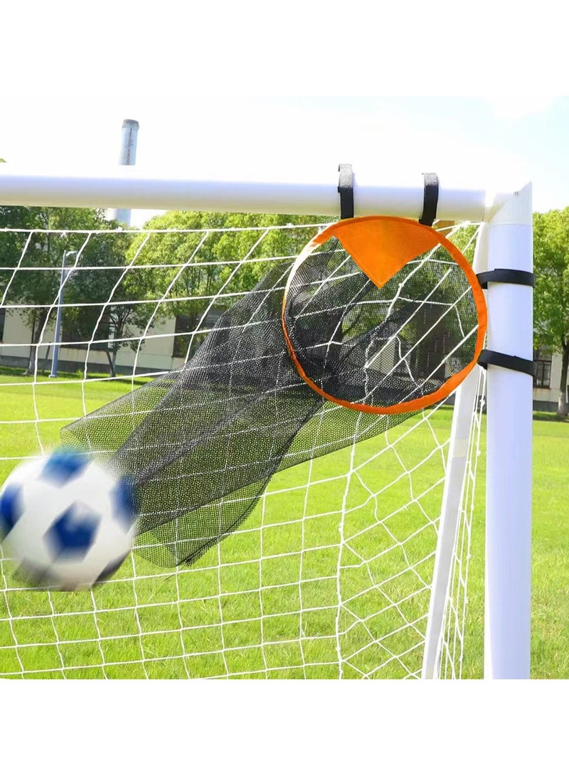 LIMOS Goal Target Net Soccer Top Corner Target Bins Set Easy Setup for Accurate Shooting Training with Carrying Bag(2 Pcs) - Image 2