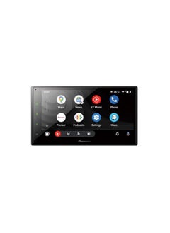 بايونير جهاز استقبال AV مقاس 6.8 بوصات من Pioneer DMH-A5450BT مع Apple CarPlay اللاسلكي وAndroid Auto اللاسلكي والنسخ المتطابق من Weblink Cast  - Image 3