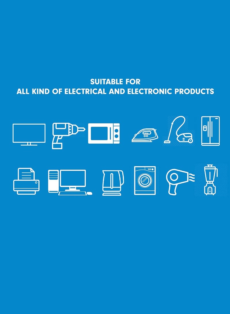 KPlus 4 Way 3 Meter Extension Power Cord With 2 Usb Slots AK 3260 kplus - Image 5