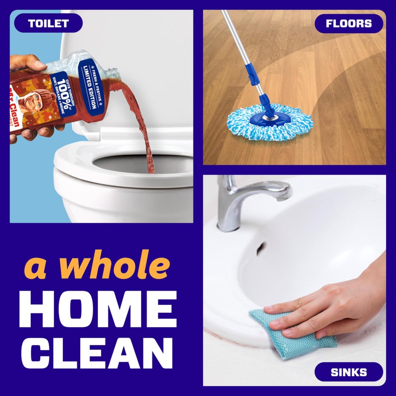 Mr Clean Mr. Clean All Purpose Cleaner, Cleaning Liquid, Spiced Harvest, 41oz - Image 3