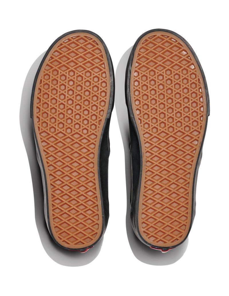 Vans Women's Asher Slip-On Shoe - Casual Sneakers for Walking, Fashion & Work. (Canvas) Black/Black. 8.5 - Image 4