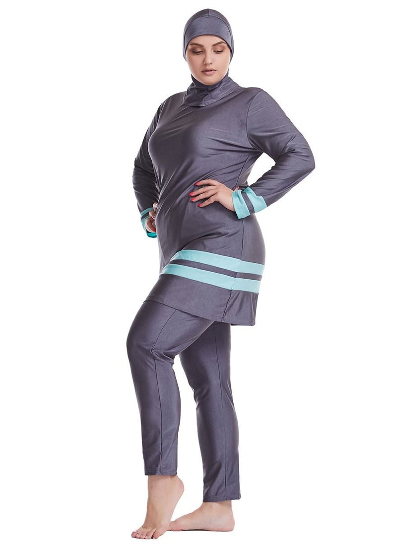 Loquat Muslim lady traditional fashion swimwear swimsuit - Image 3