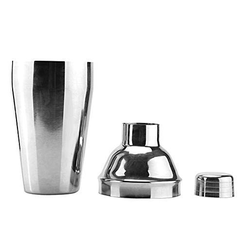 NJ Stainless Steel Cocktail Shaker with Strainer 500 ml, Bar Accessories, Shaker Large Capacity for Drinks Bar Home Use - Image 4