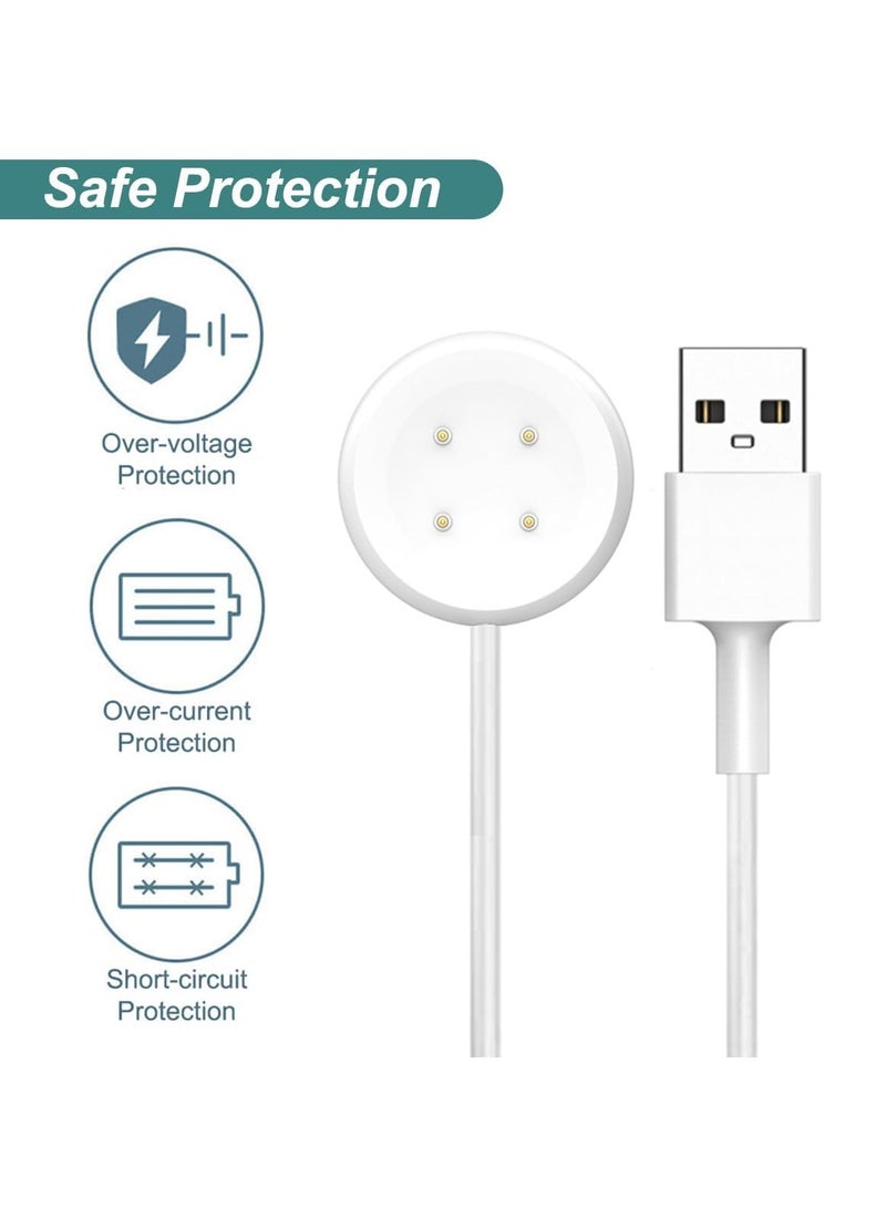 Charger Compatible with Charger for Google Pixel Watch 2/3, Magnetic Charging Cable Cord for Pixel Watch 2/3 Smartwatch (White) - Image 4