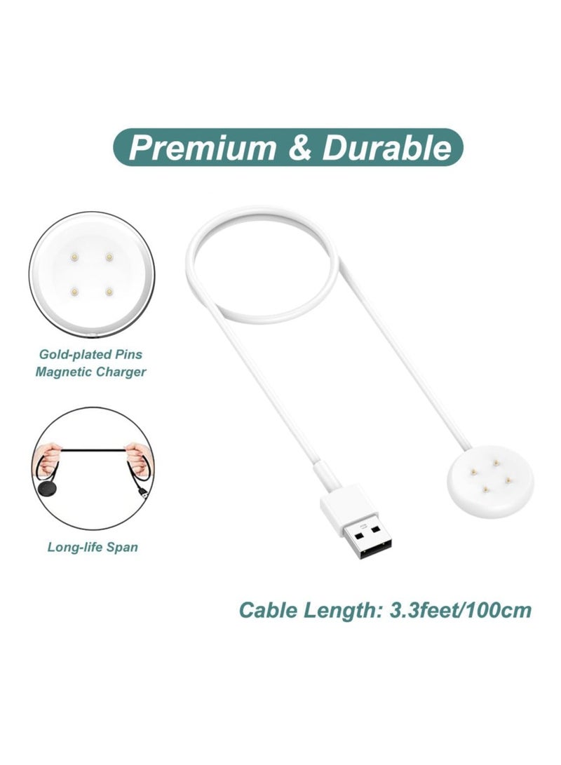 Charger Compatible with Charger for Google Pixel Watch 2/3, Magnetic Charging Cable Cord for Pixel Watch 2/3 Smartwatch (White) - Image 5