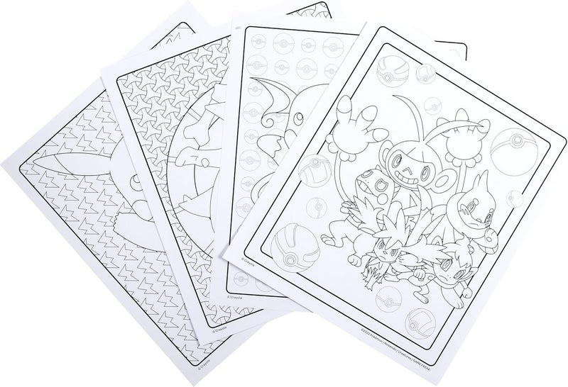 Crayola Pokémon Colouring Book with Stickers – 32 Fun Activity Pages & 4 Sticker Sheets | Kids Creative Colouring Set | Travel Activity Book for Boys & Girls Ages 3+ - Image 5