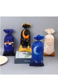 Y&D 100Pcs Ramadan  Eid Mubarak Gift Bags Plastic Cookie Candy Bag Ramadan Kareem Decor  - Image 3