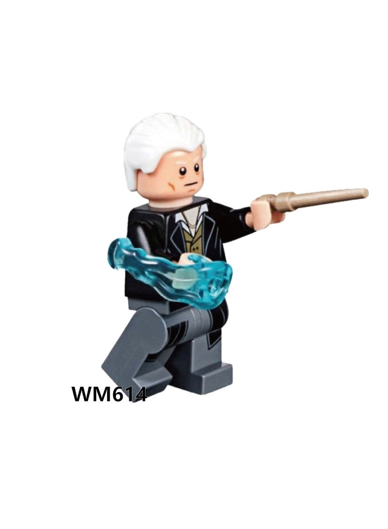 مجموعة من 6 قطعة من مكعبات البناء من سلسلة هاري بوتر، ألعاب صغيرة مناسبة للأولاد، حقيبة هدايا - Image 5