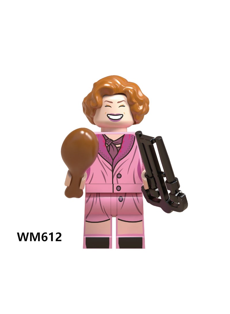 مجموعة من 6 قطعة من مكعبات البناء من سلسلة هاري بوتر، ألعاب صغيرة مناسبة للأولاد، حقيبة هدايا - Image 3