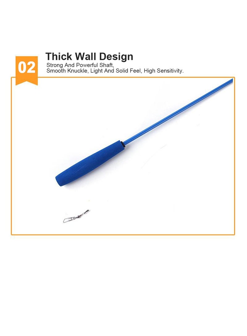 Kidle 11 قطعة من ألعاب القطط الداخلية، مجموعة عصا تحفيزية تفاعلية للحيوانات الأليفة، ألعاب عصا ريشة للقطط ودعابة على شكل فراشة - Image 4