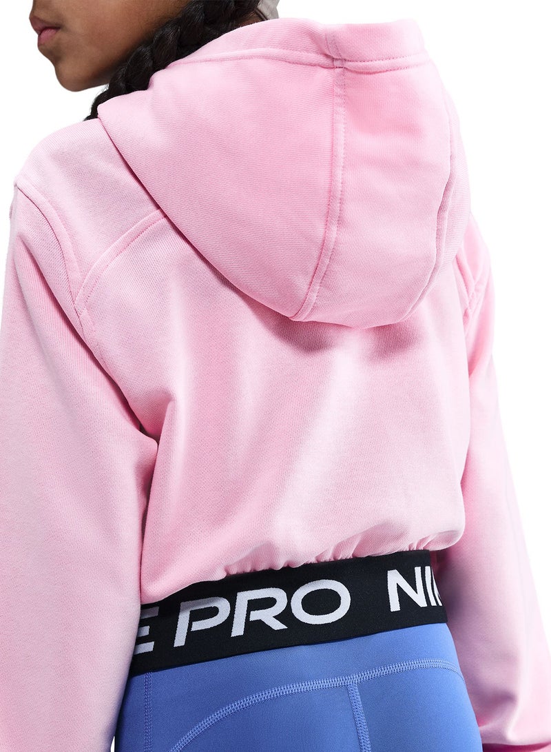 Nike Kids Dri-Fit Full-Zip Fleece Hoodie - Image 4