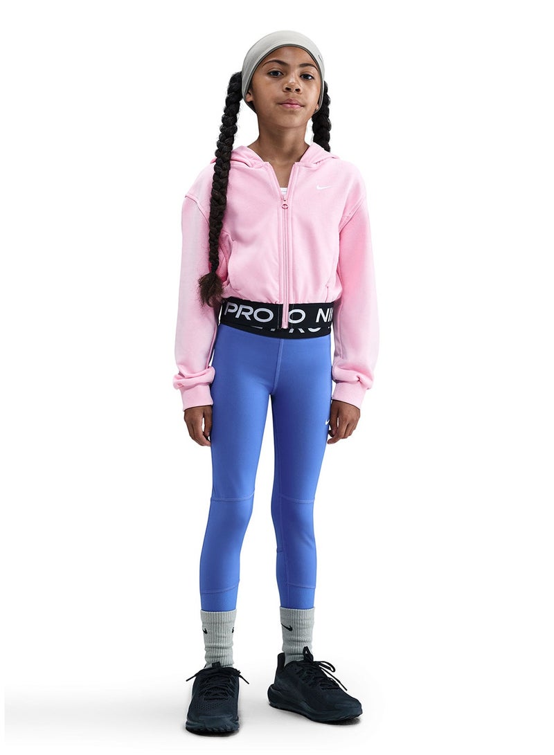 Nike Kids Dri-Fit Full-Zip Fleece Hoodie - Image 3