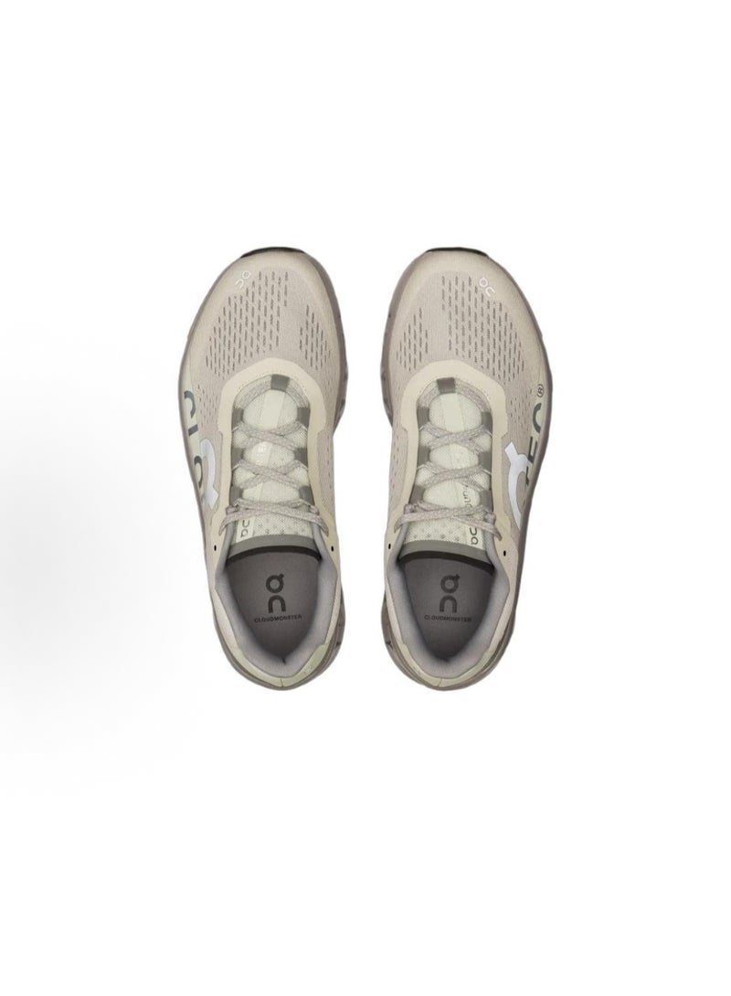ON Cloudmonster Casual Shoes Gray/Green - Image 3