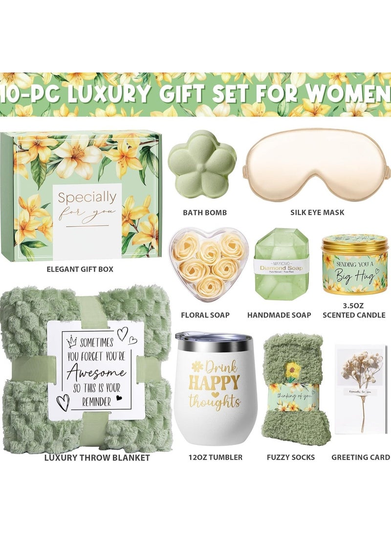 HSEAMALL Birthday Gift for Girls, Gifts Sets for Ladies Women, Gift Baskets Set for Her Mother's Day Eid Ramadan, Luxury Gift Box for Mother Wife Girlfriend Friends, Christams Gifts Sets for Women Teacher Coworker - Image 2