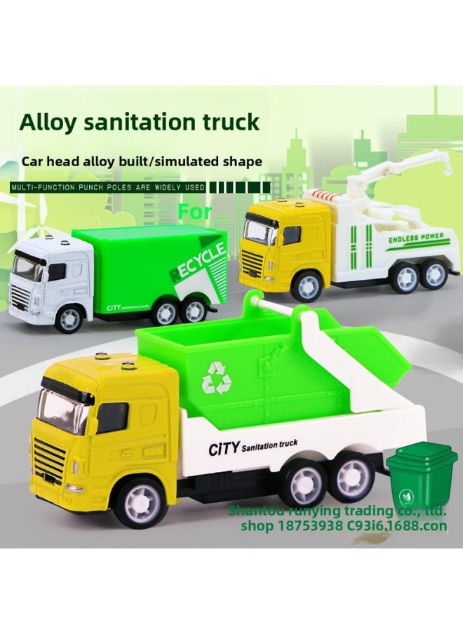 Children's Alloy Toy Car Pull Back Fighter Model City Sanitation Car Simulation Jeep School Bus Suit-Color:1210-805 Simulation Model Aircraft Alloy Pull Back Series  - Image 4