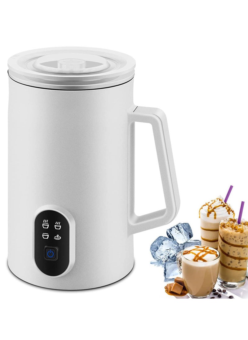 Generic Milk Frother, 4 in 1 Electric Milk Steamer, Automatic Hot and Cold Foam Maker , 12 oz/350ml Detachable Milk Steamer for Coffee, Latte, Hot Chocolates, Cappuccino  - Image 1