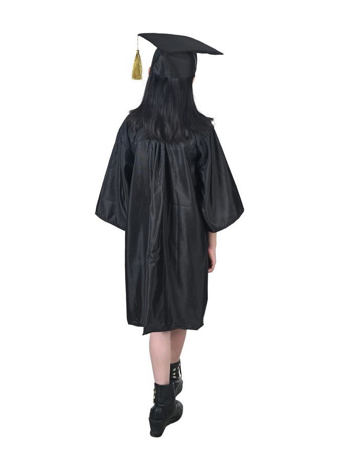 BookMyCostume BookMyCostume Black Graduate Convocation Degree Graduation Day Gown & Cap Kids Fancy Dress Costume 6-7 years - Image 3