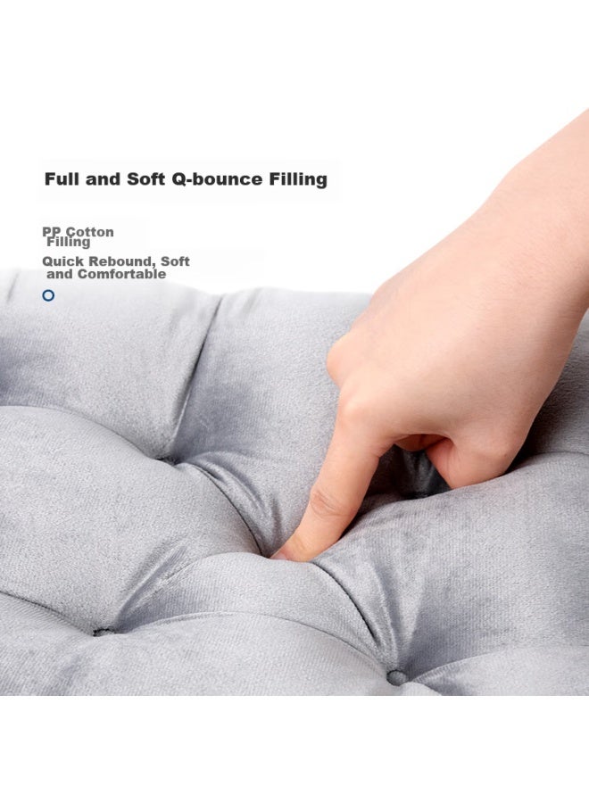 Foojo Student Seat Cushion, Autumn And Winter Integrated Seat Cushion, Thickened Dutch Velvet Chair Pad, 40*80cm - Image 5