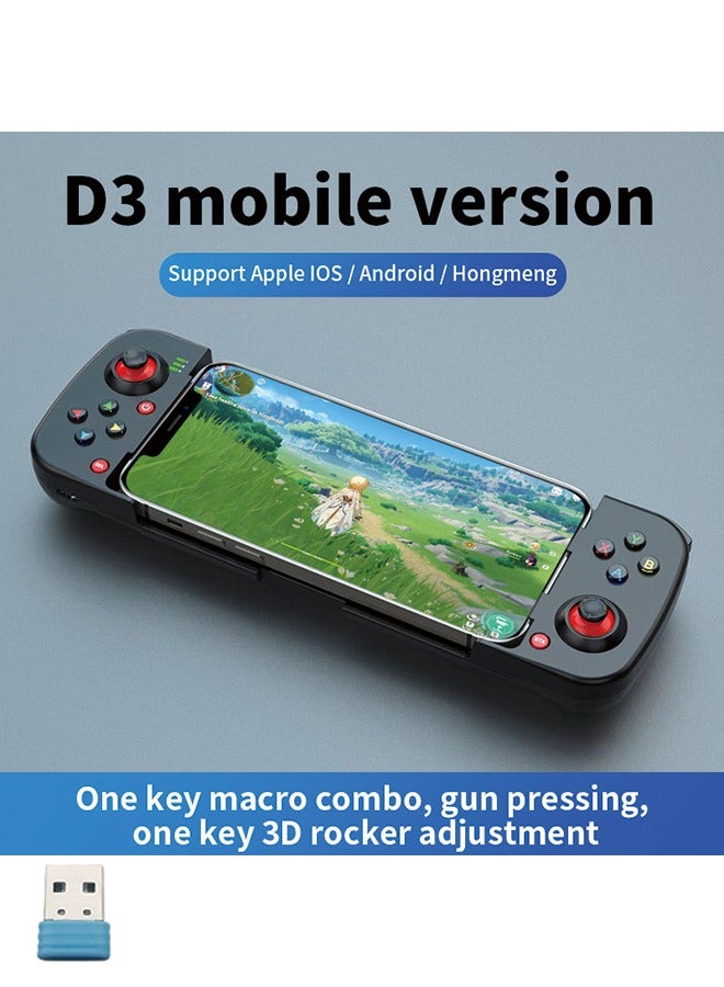 D3 Mobile Game Controller Gamepad for iPhone iOS Android PC PS4 Switch - Image 1