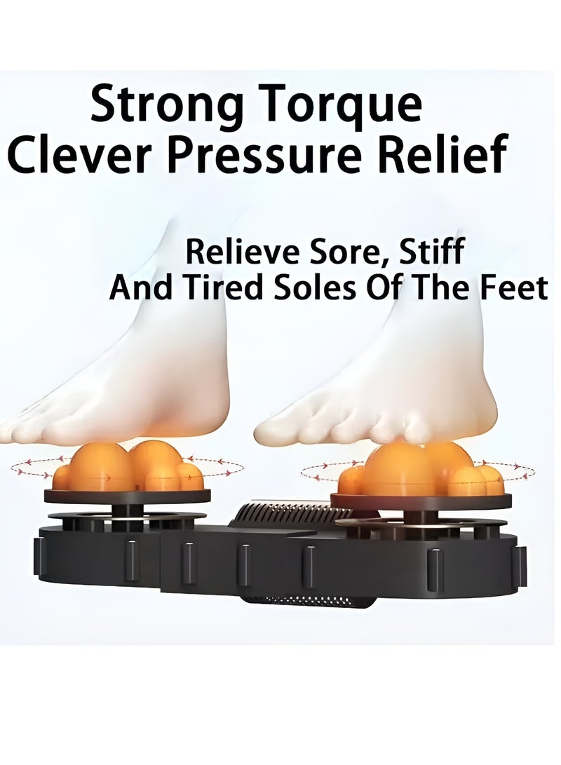 BORTONY Electric Foot Massager With Kneading Function For Pain Relief And Improving Blood Circulation Black - Image 4