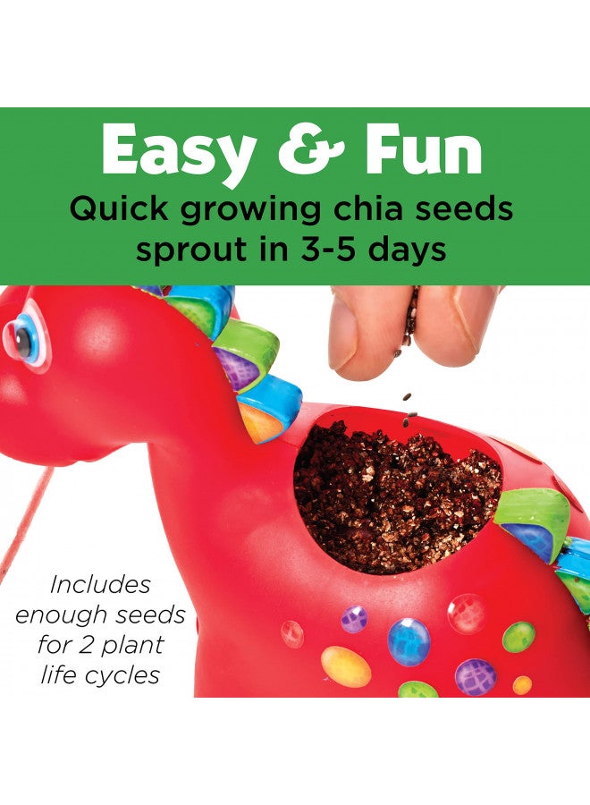Creativity for Kids Dinosaur Self Watering Plant Pet, Kids Plant Growing Kit, Dinosaur Crafts for Boys and Girls Ages 6-8+, Medium - Image 4