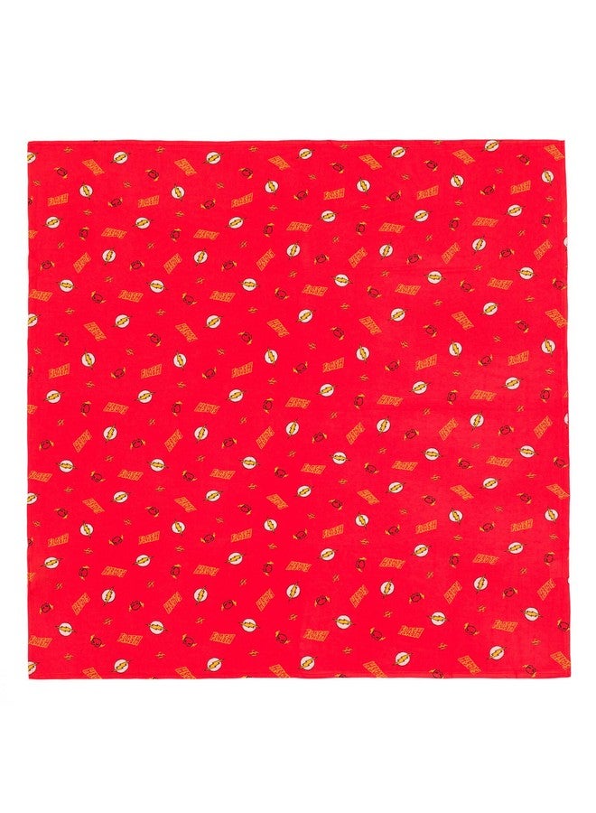 DC Comics Justice League Batman Superman The Flash Newborn Baby Boys 4 Pack Receiving Blanket Logo OS - Image 4