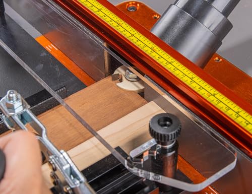 O'SKOOL Rail Coping Sled Router Table Jig for Cabinet Door Joints, Chamfering, Roundovers, Profiling, Fits 5-1/2” x 1-5/8” Stock, RTA013 - Image 5